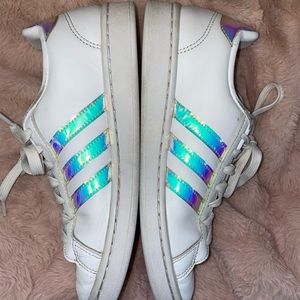 Iridescent Adidas Sneakers